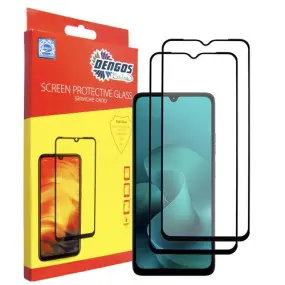 Захисне скло Dengos для Motorola Moto G06/G06 Power Black Full Glue (DG-TG2P-92)