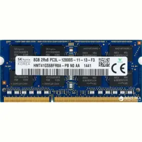 Модуль памяти SO-DIMM 8GB/1600 DDR3L Hynix (HMT41GS6BFR8A-PB)