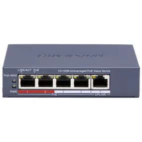 Коммутатор Hikvision DS-3E0105P-E/M(C)