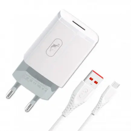 Сетевое зарядное устройство SkyDolphin SC06V (1USBx2.4A)