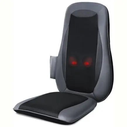 Массажная накидка на кресло Naipo Neck & Back Massager с подогревом, вибрацией и функцией массажа Шиатцу (MGBK-2606H)