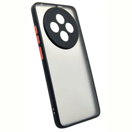 Чохол-накладка Dengos Matt для Oppo Reno 12F 4G Black (DG-TPU-MATT-167)