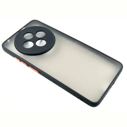 Чохол-накладка Dengos Matt для Oppo Reno 12F 4G Black (DG-TPU-MATT-167)
