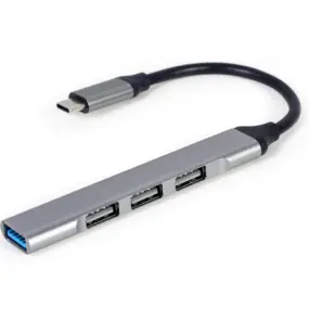 USB-хаб Gembird USB Type-C 4-в-1 (UHB-CM-U3P1U2P3-03)