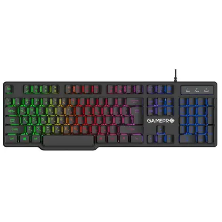 Клавиатура GamePro GK380 RGB Black