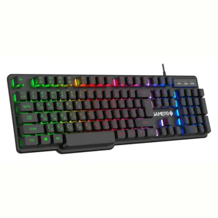 Клавиатура GamePro GK380 RGB Black