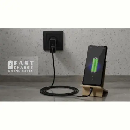 Кабель REAL-EL Premium Fabric USB - USB Type-C (M/M)