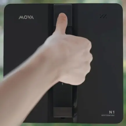 Віконний пилосос Mova N1 Black (GNDJ2580-BL)