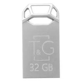 Флеш-накопичувач USB 32GB T&G 110 Metal Series Silver (TG110-32G)