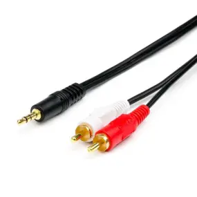 Аудио-кабель Atcom 3.5 мм - 2xRCA (M/M)