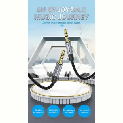 Кабель Vention 3.5 мм - 3.5 мм (M/M)