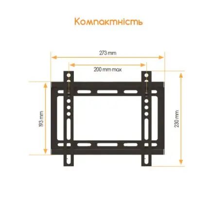 Кронштейн ACCLAB AL-FR20/F (1283126485763)