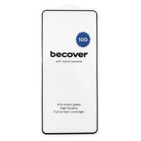 Захисне скло BeCover для Motorola Moto G45 Black 10D (712716)