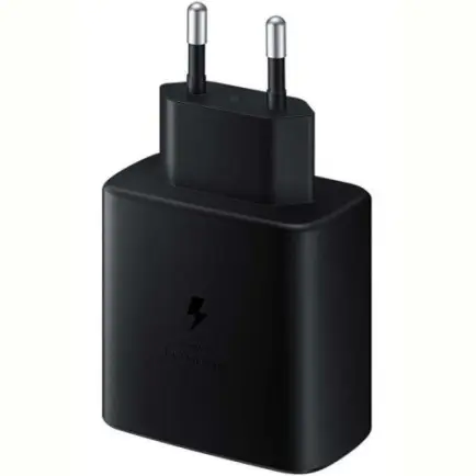 Мережевий зарядний пристрій Samsung EP-TA845 45W Type-C Black (EP-TA845NBE)