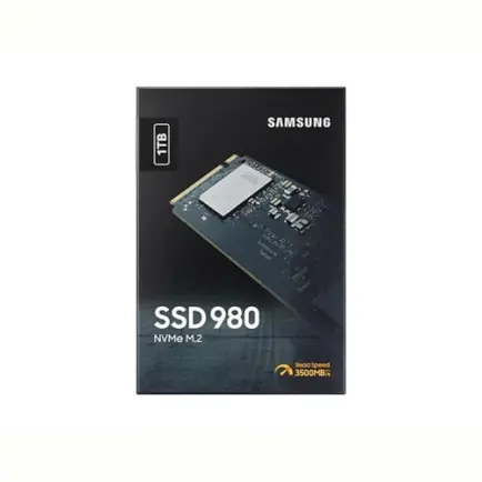 Накопичувач SSD  1ТB Samsung 980 M.2 2280 PCIe 3.0 x4 NVMe V-NAND MLC (MZ-V8V1T0BW)