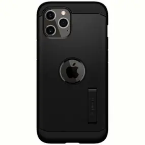 Чeхол-накладка Spigen Tough Armor для Apple iPhone 12 Pro Max Black (ACS01626)