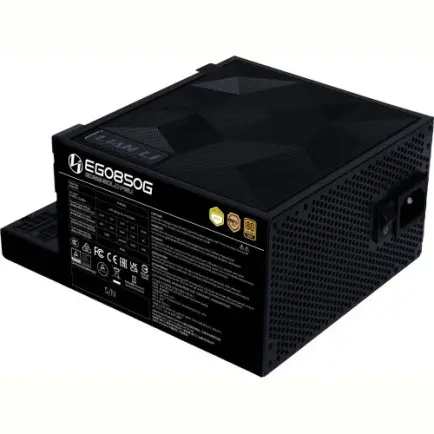 Блок питания Lian Li EDGE850, 80 Plus Gold, Black, EU Cord (G9P.EG0850G.B000.EU)
