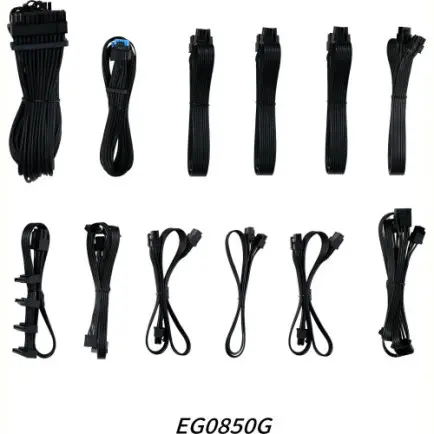 Блок питания Lian Li EDGE850, 80 Plus Gold, Black, EU Cord (G9P.EG0850G.B000.EU)
