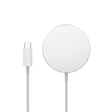 Беспроводное зарядное устройство СolorWay MagSafe Charger 15W for iPhone White (CW-CHW27Q-WT)