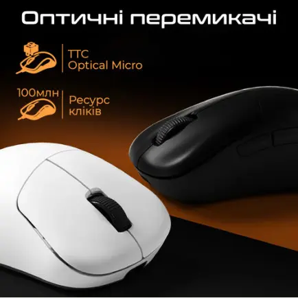 Мышь беспроводная RAWM ER21Pro Black