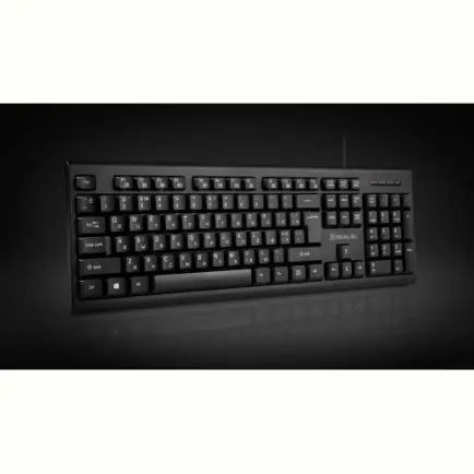 Клавіатура REAL-EL RK-507 Black