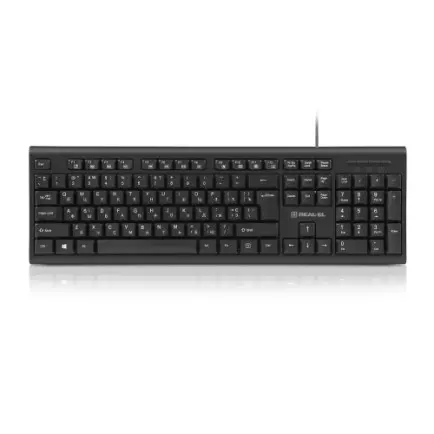 Клавіатура REAL-EL RK-507 Black