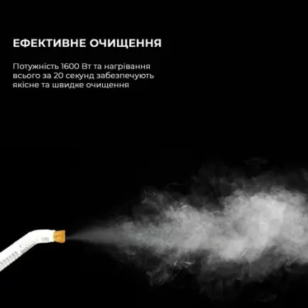 Пароочиститель Deerma Multi-function Steam Cleaner 1600W White (DEM-ZQ610)