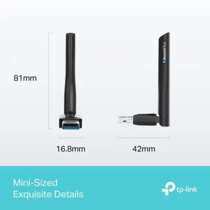 Bluetooth-адаптер TP-Link UB500 Plus, Bluetooth 5.3