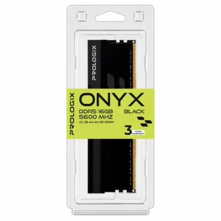 Модуль памяти DDR5 16GB/5600 Prologix Onyx Black (PRO16GB5600YB5)