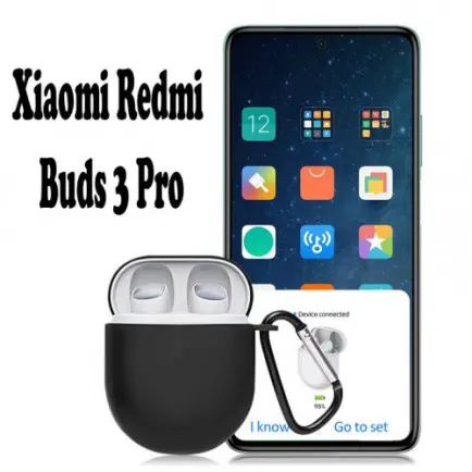 Чехол BeCover Silicon для Xiaomi Redmi Buds 3 Pro Dark Green (707463)