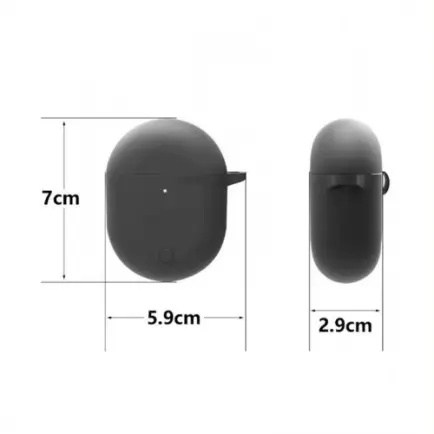 Чехол BeCover Silicon для Xiaomi Redmi Buds 3 Pro Dark Green (707463)
