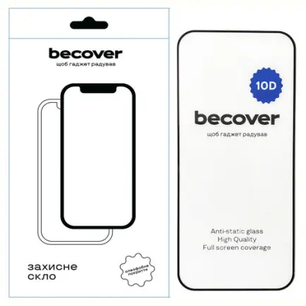 Захисне скло BeCover для Xiaomi Redmi Note 14 5G Black 10D (712727)