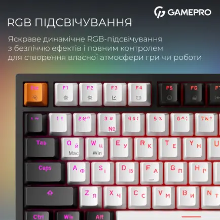 Клавіатура GamePro Asgard Valhalla Max MK160B Max USB Black