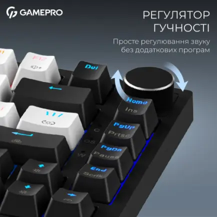 Клавіатура GamePro Asgard Valhalla Max MK160B Max USB Black