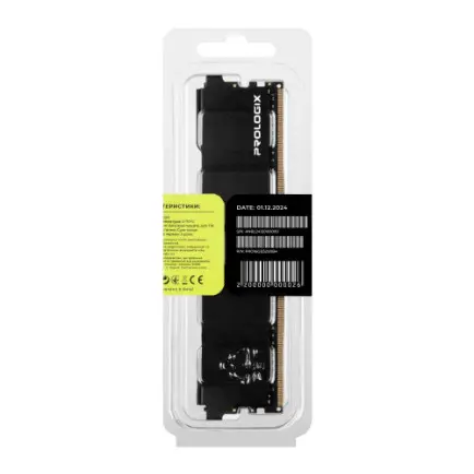 Модуль пам`ятi DDR4 16GB/3200 Prologix Black (PRO16GB3200B4)