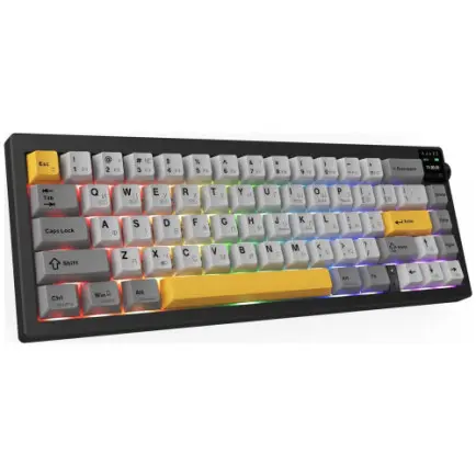 Клавиатура беспроводная Ajazz AK650 Flying Fish Switch Black (AK650-FF-BGY)