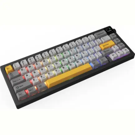 Клавиатура беспроводная Ajazz AK650 Flying Fish Switch Black (AK650-FF-BGY)