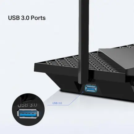 Беспроводной маршрутизатор TP-Link Archer AX72 Pro (AX5400 Wi-Fi6, 1x2.5GE WAN/LAN, 1xGE WAN/LAN, 3xGE LAN 1xUSB 3.0, MU-MIMO, OFDMA, DFS)