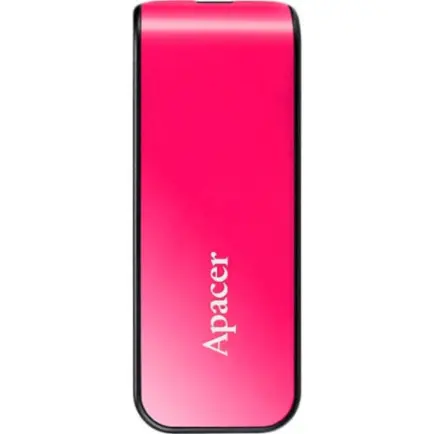 Флеш-накопичувач USB 64GB Apacer AH334 Pink (AP64GAH334P-1)