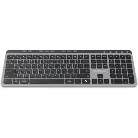 Клавиатура беспроводная REAL-EL RK-737W Black/Grey