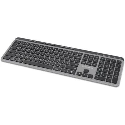 Клавиатура беспроводная REAL-EL RK-737W Black/Grey