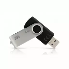 Флеш-накопичувач USB3.0 64GB GOODRAM Twister Black (UTS3-0640K0R11)