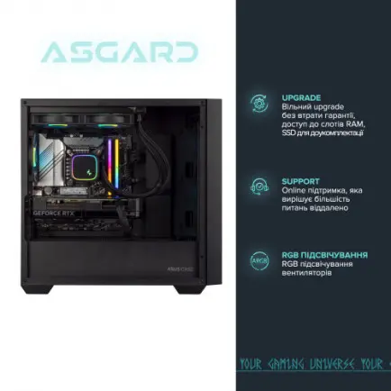 Персональный компьютер ASGARD Balder (I134F.64.S20.46.3853)