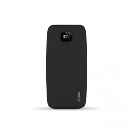 Универсальная мобильная батарея Ttec 10000mAh ChargeUp Pro LCD PD 20W Black (2BB209S)