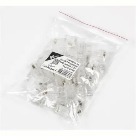 Конектор RJ 45 Cablexpert (LC-PTU-01/50)