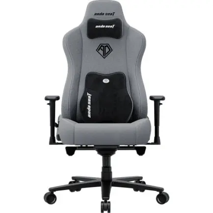 Кресло для геймеров Anda Seat Novis Plus Size XL Fabric Grey (AD23YC-XL-01-G-F-G04)