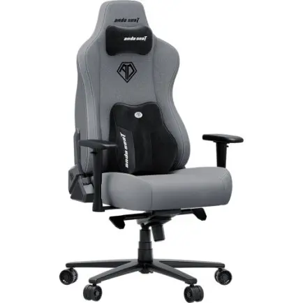Кресло для геймеров Anda Seat Novis Plus Size XL Fabric Grey (AD23YC-XL-01-G-F-G04)