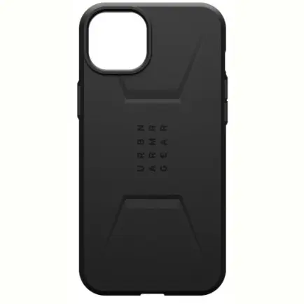 Чохол-накладка Urban Armor Gear Civilian Magsafe для Apple iPhone 15 Plus Black (114306114040)