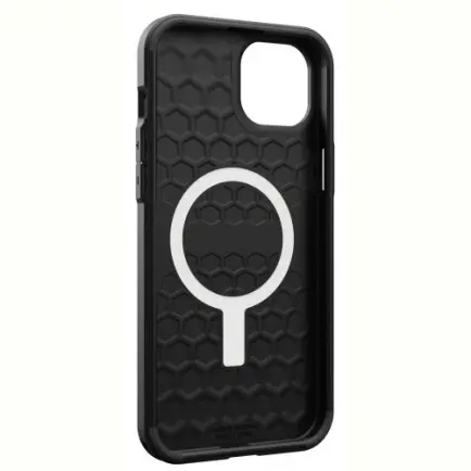 Чохол-накладка Urban Armor Gear Civilian Magsafe для Apple iPhone 15 Plus Black (114306114040)