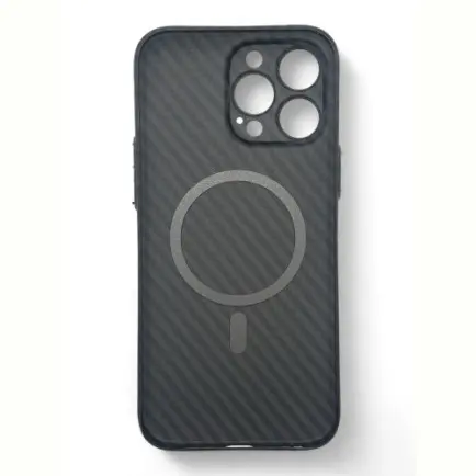 Чeхол-накладка BeCover Carbonite Case MagSafe для Apple iPhone 16 Pro Black (712068)